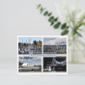 Vancouver - Canada - Mosaic - Briefkaart (Staand voorkant)