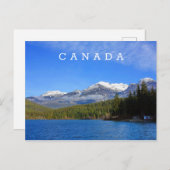 Vancouver Canada Mountains Briefkaart (Voorkant / Achterkant)