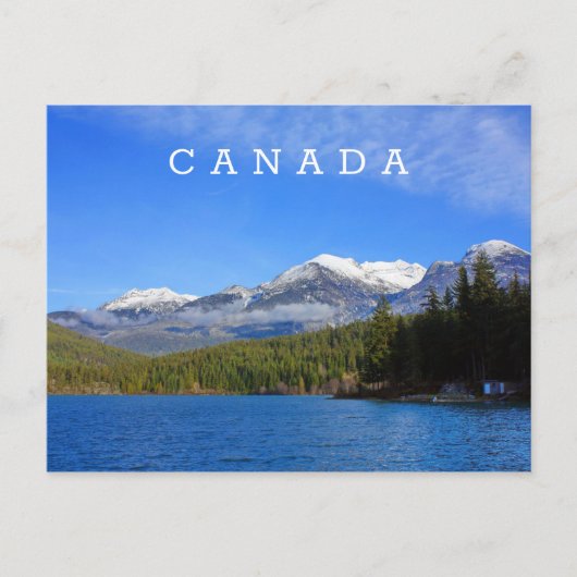 Vancouver Canada Mountains Briefkaart (Voorkant)