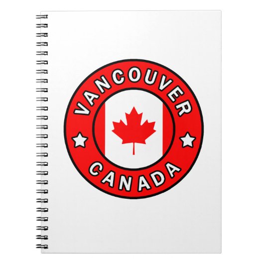Vancouver Canada Notitieboek (Voorkant)