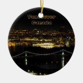 Vancouver Canada Ornament Custom Vancouver-cadeaut (Voorkant)