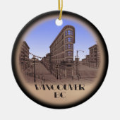 Vancouver Canada Ornament Custom Vancouver-cadeaut (Voorkant)