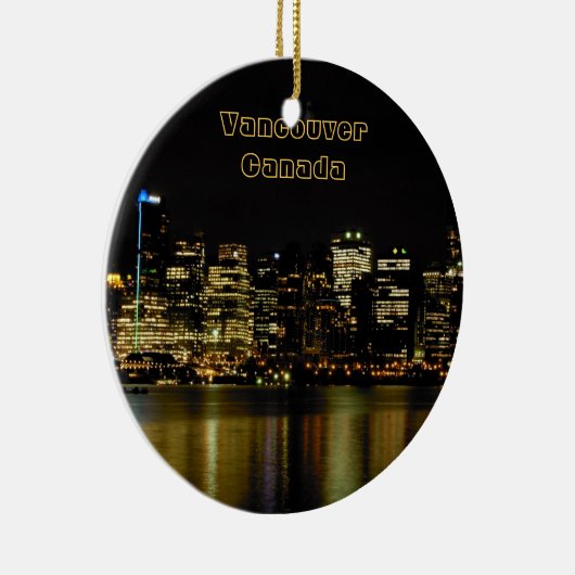 Vancouver Canada Ornament Custom Vancouver-cadeaut (Rechts)