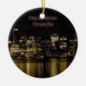 Vancouver Canada Ornament Custom Vancouver-cadeaut (Voorkant)