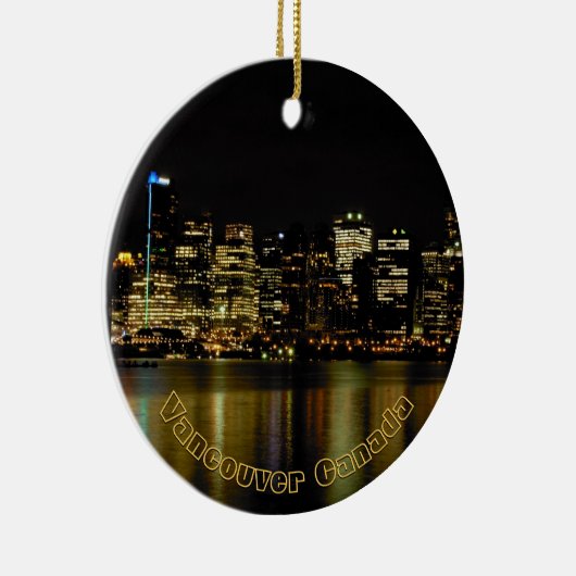 Vancouver Canada Ornament Custom Vancouver-cadeaut (Rechts)