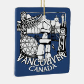 Vancouver Canada Ornament Personalized Souvenir (Rechts)