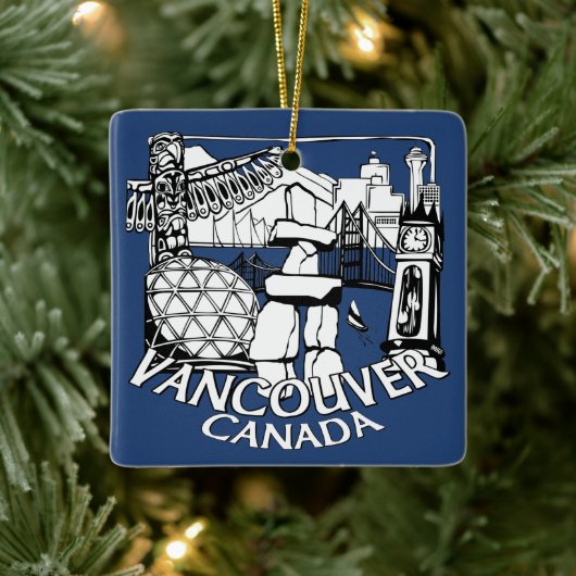 Vancouver Canada Ornament Personalized Souvenir (Boom)