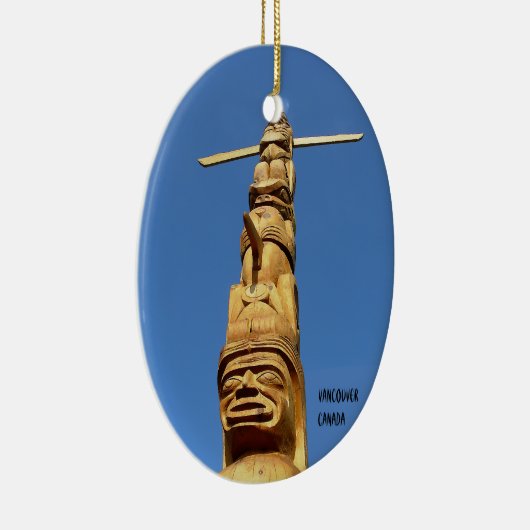 Vancouver Canada Ornament Personalized Souvenirs (Rechts)