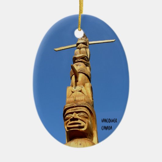 Vancouver Canada Ornament Personalized Souvenirs (Voorkant)