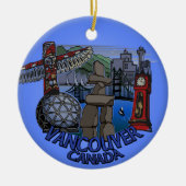 Vancouver Canada Ornament - Persoonlijke Souvenirs (Voorkant)