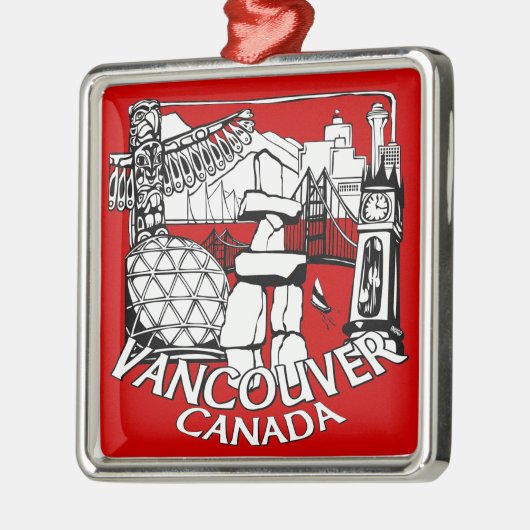 Vancouver Canada Ornament Souvenir Decoration (Links)