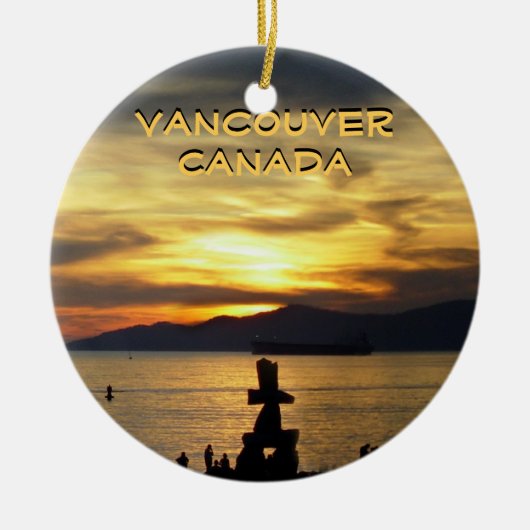 Vancouver Canada Ornament Vancouver Souvenirs (Voorkant)