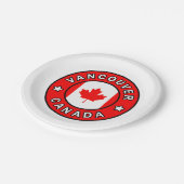 Vancouver Canada Papieren Bordje (Gekanteld)