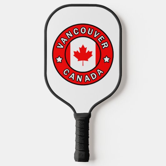 Vancouver Canada Pickleball Paddle (Achterkant)