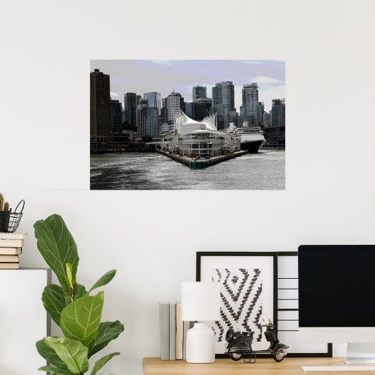 Vancouver Canada Poster (Thuiskantoor)