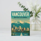 Vancouver Canada Reis Souvenir Briefkaart (Staand voorkant)