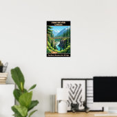 Vancouver, Canada: Reisposter uit de jaren 60 Poster (Thuiskantoor)
