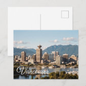 Vancouver Canada reizen Briefkaart (Voorkant / Achterkant)