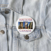 Vancouver Canada Ronde Button 7,6 Cm (In situ)