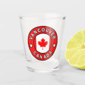 Vancouver Canada Shot Glas (Voorkant)