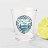 Vancouver Canada Shot Glas (Voorkant)