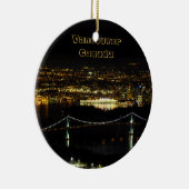 Vancouver Canada Sieraden Aangepaste Vancouver Cad Keramisch Ornament (Rechts)