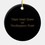 Vancouver Canada Sieraden Aangepaste Vancouver Cad Keramisch Ornament (Achterkant)