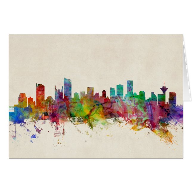Vancouver Canada Skyline (Voorkant Horizontaal)