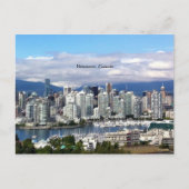Vancouver Canada Skyline Briefkaart (Voorkant)