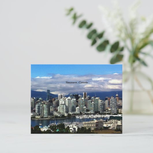 Vancouver, Canada skyline Briefkaart (Staand voorkant)