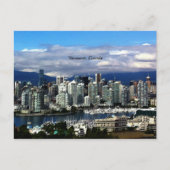 Vancouver, Canada skyline Briefkaart (Voorkant)