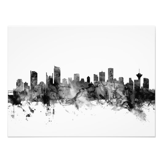 Vancouver Canada Skyline Foto Afdruk (Voorkant)
