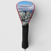 Vancouver Canada Skyline foto Golfheadcover (Voorkant)