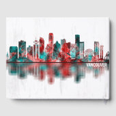 Vancouver Canada Skyline Gastenboek (Achterkant)