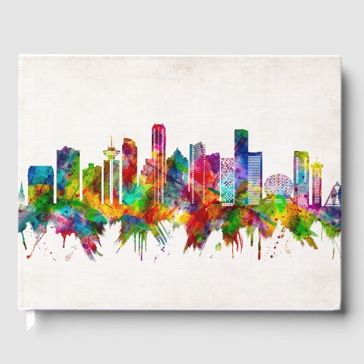 Vancouver Canada Skyline Gastenboek (Voorkant)