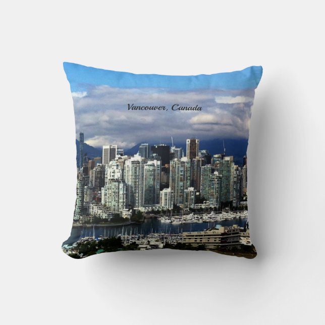 Vancouver, Canada skyline Kussen (Voorkant)