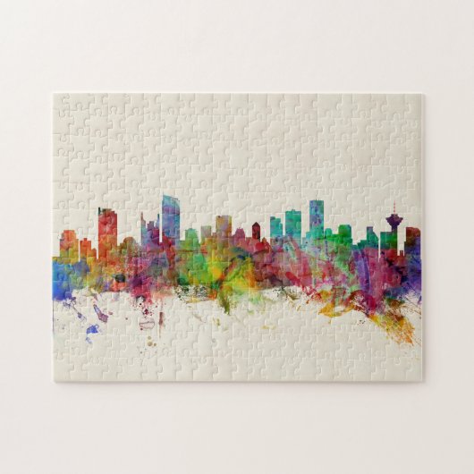 Vancouver Canada Skyline Legpuzzel (Horizontaal)