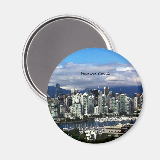 Vancouver, Canada skyline Magneet (Voorkant / Achterkant)