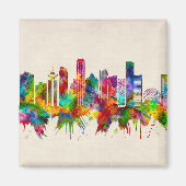 Vancouver Canada Skyline Magneet (Voorkant)