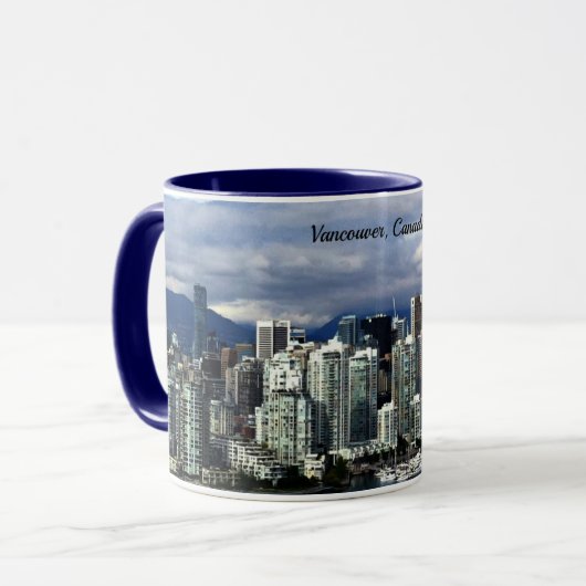 Vancouver, Canada skyline Mok (Voorkant links)