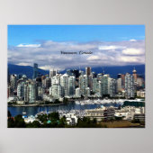 Vancouver, Canada skyline Poster (Voorkant)