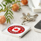 Vancouver Canada Sleutelhanger (Zijkant)