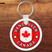 Vancouver Canada Sleutelhanger (Voorkant)