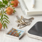 Vancouver Canada Sleutelhanger Totem Poles Souveni (Zijkant)