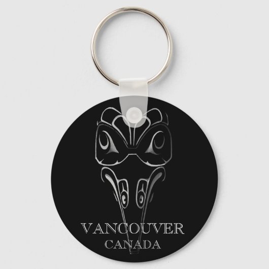 Vancouver Canada Sleutelhanger Vancouver Souvenirs (Voorkant)
