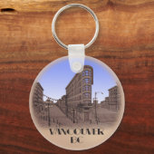 Vancouver Canada Sleutelhanger Vancouver Souvenirs (Voorkant)