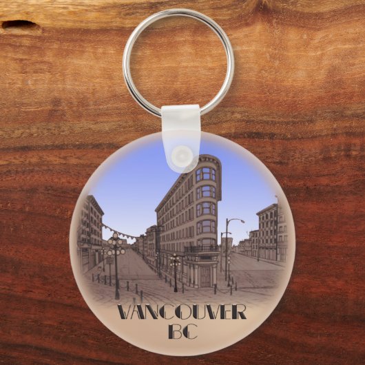 Vancouver Canada Sleutelhanger Vancouver Souvenirs (Voorkant)