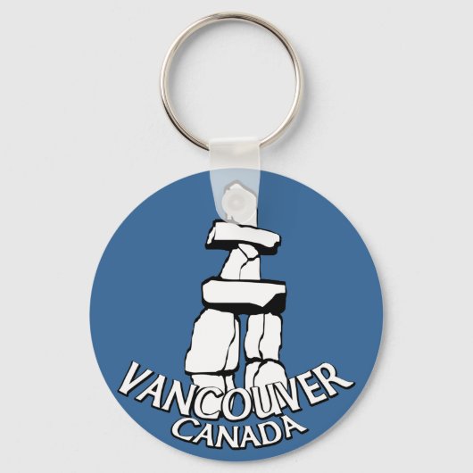 Vancouver Canada Sleutelhanger Vancouver Souvenirs (Voorkant)