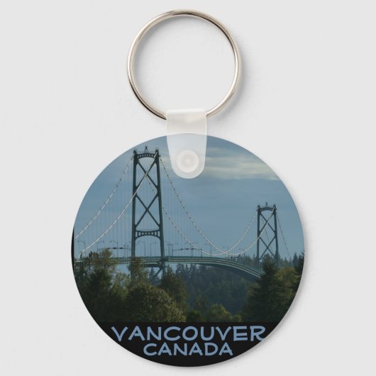 Vancouver Canada Sleutelhanger Vancouver Souvenirs (Voorkant)