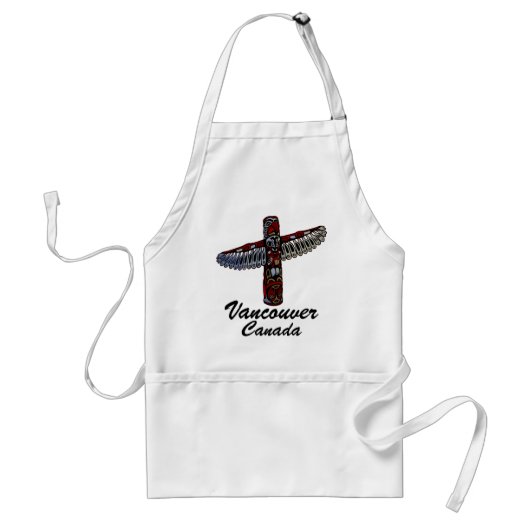 Vancouver Canada Souvenir Apron & Cooking Gifts Standaard Schort (Voorkant)